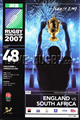 England v South Africa 2007 rugby  Programme